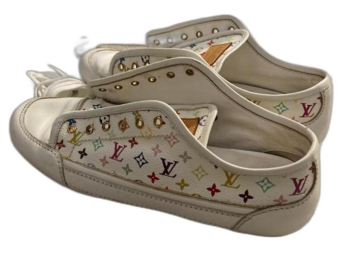 Louis Vuitton Sneakers Multicolore Pelle  ref.1301578