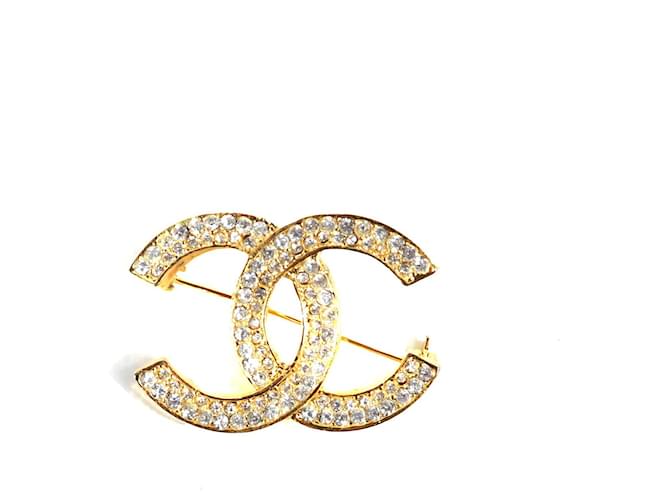 CHANEL  Pins & brooches T.  metal Golden  ref.1301610