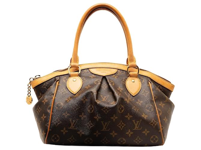 Brown Louis Vuitton Monogram Tivoli PM Handbag Leather  ref.1301648
