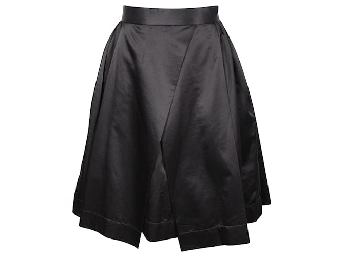 Vivienne Westwood Anglomania Knee Length Skirt in Black Cotton  ref.1301802
