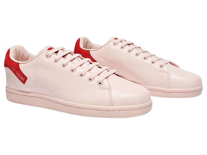 Raf Simons Orion Baskets in Pink Leather  ref.1301846