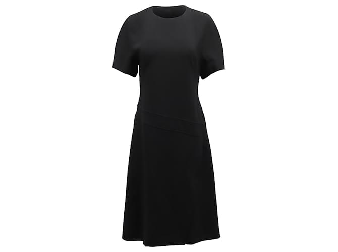 Alexander Wang Pleated Dress in Black Crepe-Satin  ref.1301853