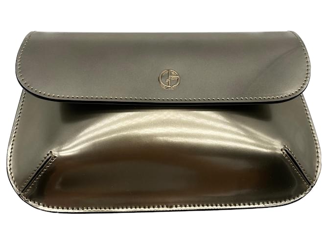 GIORGIO ARMANI  Handbags T.  Patent leather Metallic  ref.1301891