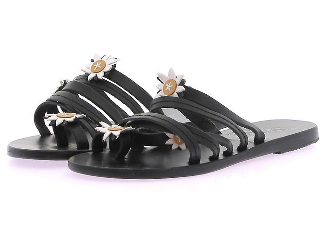 Mule e zoccoli Ancient Greek Sandals T.EU 37 Pelle Nero
