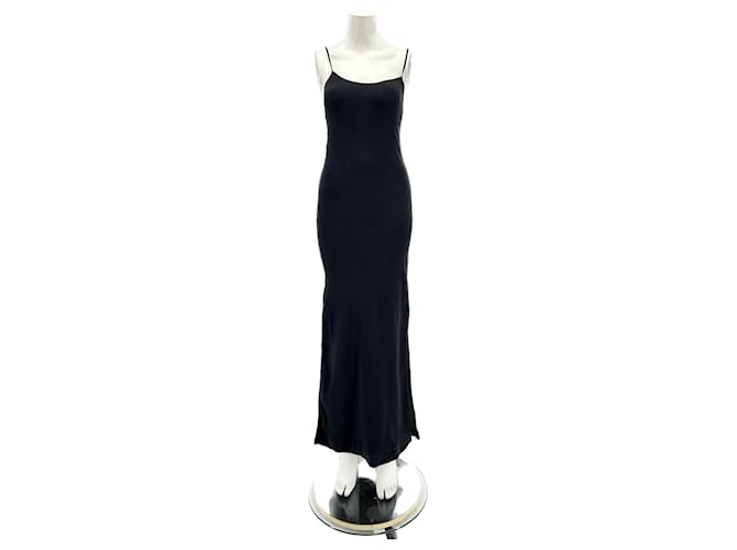 Autre Marque BASSIKE  Dresses T.International S Cotton Black  ref.1301953