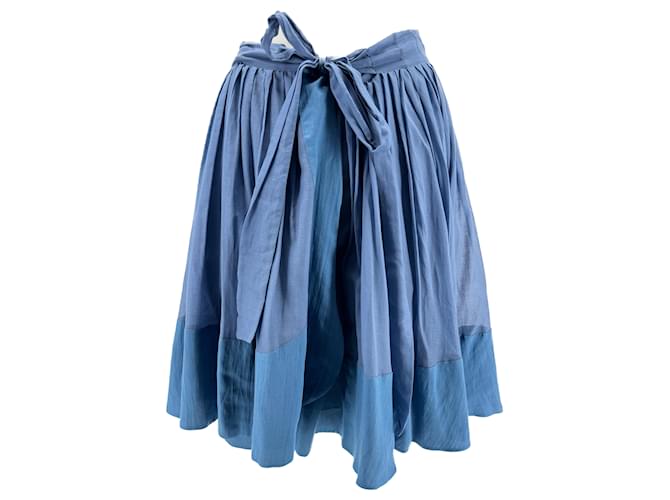 Chloé CHLOE  Skirts T.fr 34 cotton Blue  ref.1301957