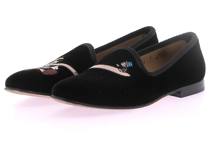 Autre Marque Del Toro Flats T.US 7 Samt Schwarz