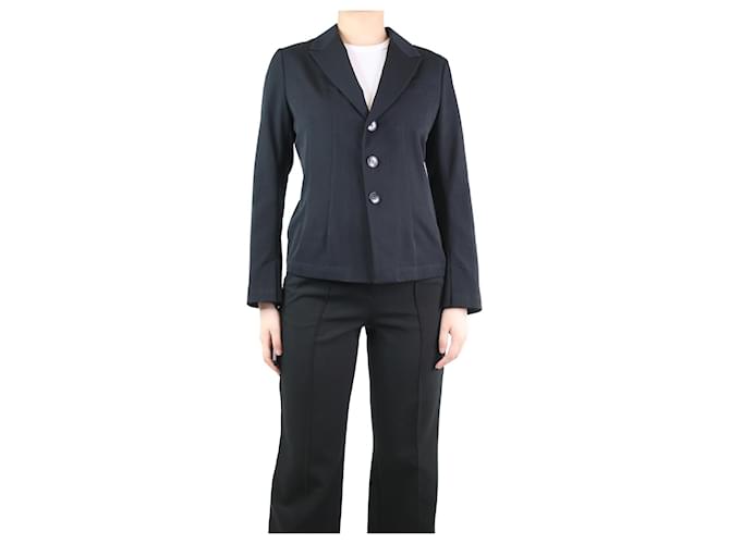 Y'S Black wool jacket - Brand size 2  ref.1302201