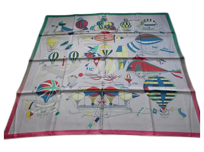 Hermès double-sided silk scarf new Multiple colors  ref.1302374