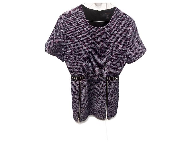 Montsouris Kleid Louis Vuitton Monogramm Dunkelviolett