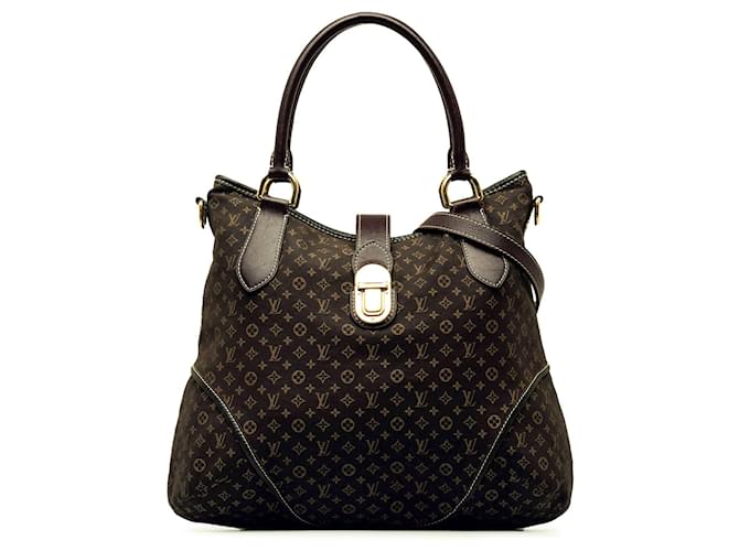 Brown Louis Vuitton Monogram Idylle Elegie Satchel Leather  ref.1302466