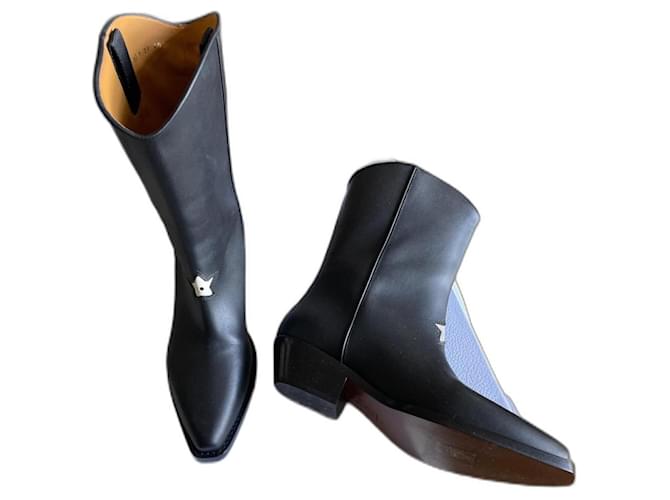 Dior Boot LA low boot Black Leather  ref.1302481