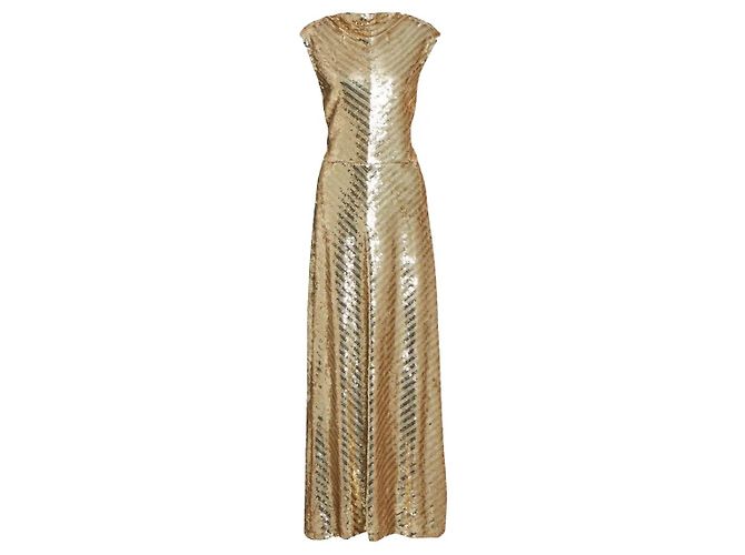 Valentino Garavani Valentino Abendkleid / Abendrobe Golden