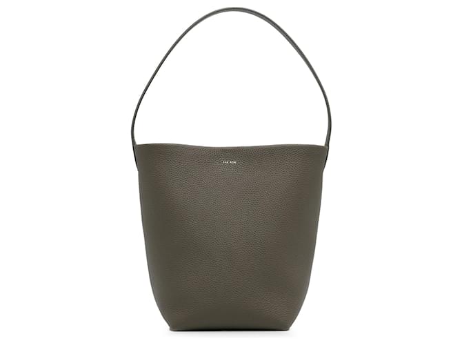 The Row Brown Small N/S Park Tote Taupe Leather Pony-style calfskin  ref.1302584