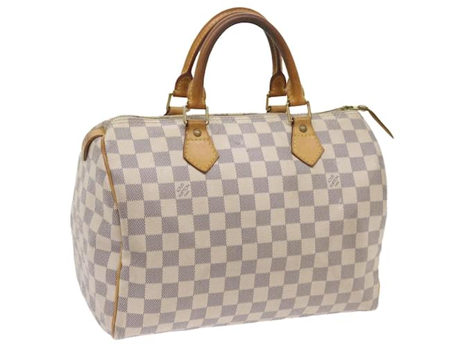 Louis Vuitton Damier Azur Speedy 30 Hand Bag N41533 Auth LV 67834  ref.1302869