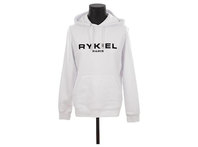 Sonia Rykiel Sweatshirt aus Baumwolle Weiß  ref.1302895