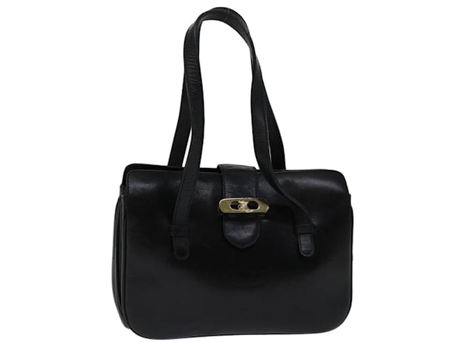 Céline CELINE Hand Bag Leather Black Auth 68292  ref.1302928