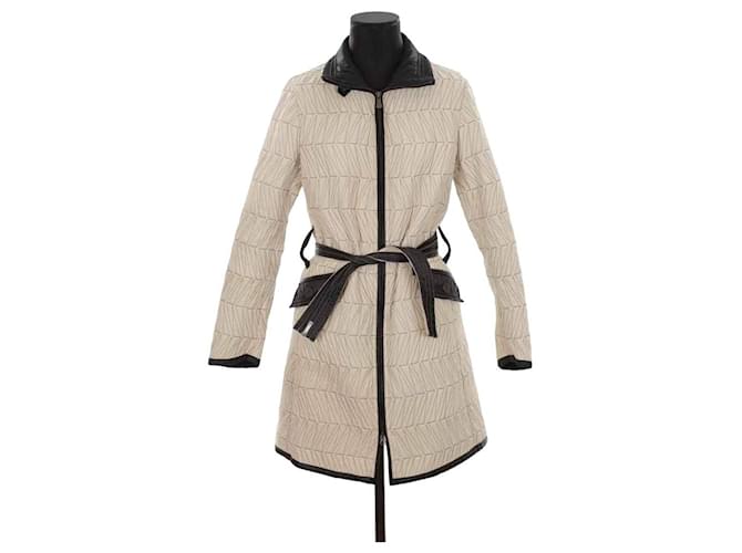 Versace Beige jacket Polyamide  ref.1302990