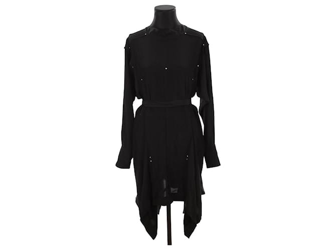Isabel Marant Black dress Viscose  ref.1302997