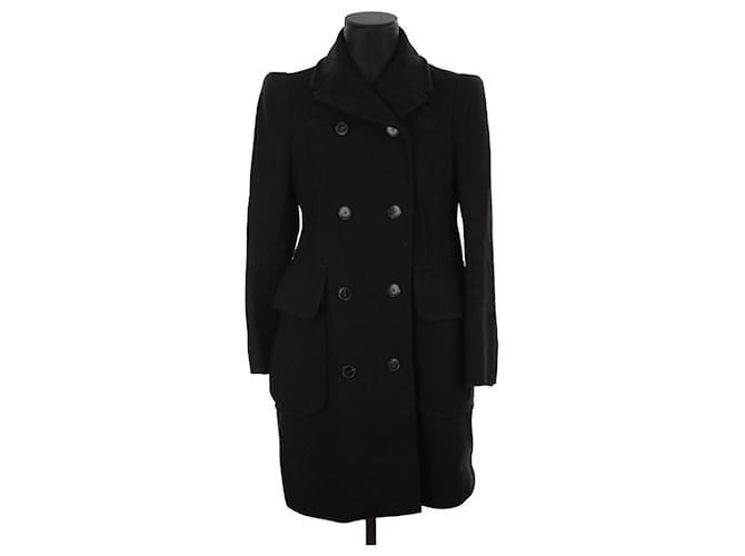 Carven Wool coat Black  ref.1303000