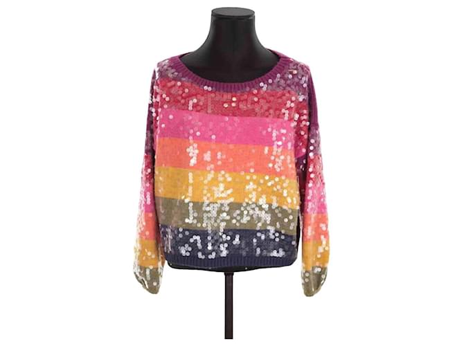 Autre Marque Pull-over Synthétique Multicolore  ref.1303047