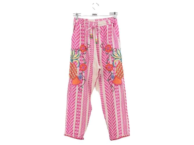 Autre Marque Wide cotton pants Pink  ref.1303053