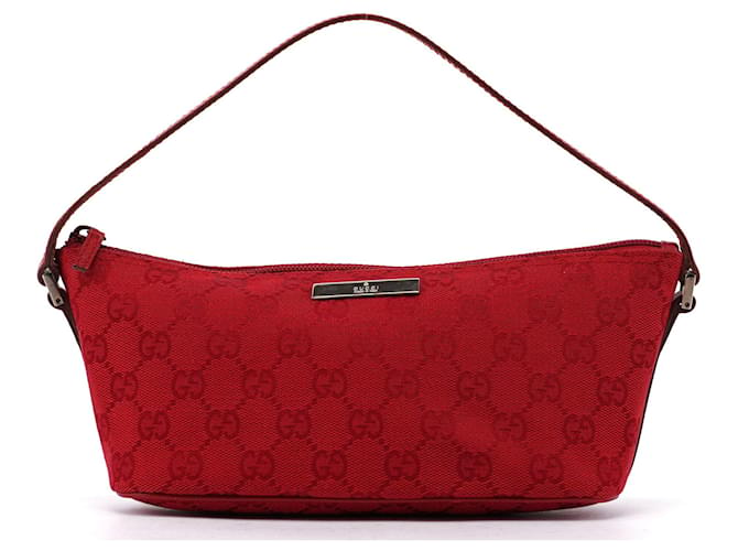 GUCCI Handbags cotton Red Jackie  ref.1303104