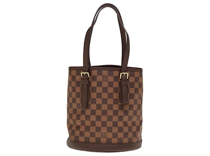 Louis Vuitton Bucket Brown Cloth  ref.1303150