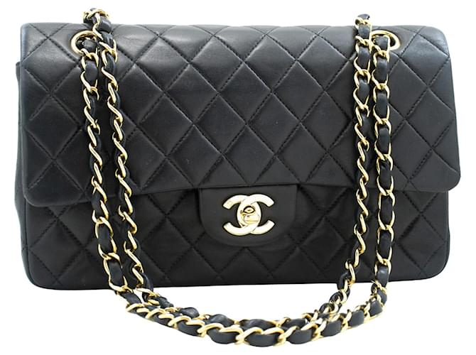 Timeless Chanel Classic Flap Black Leather  ref.1303162