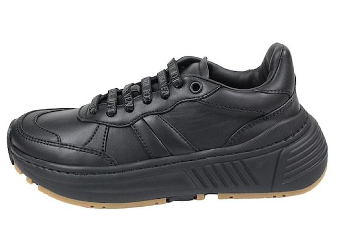 Bottega Veneta Sneakers Black Leather  ref.1303179