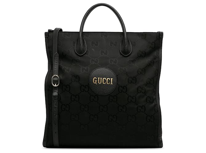 Gucci Black GG Nylon Off The Grid Satchel Cloth  ref.1303275