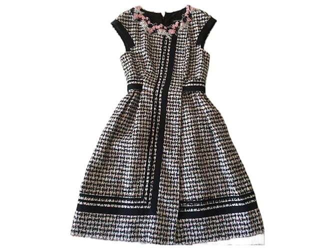 Chanel Rare Tweed Dress From 2010 Spring Collection Multiple colors  ref.1303316