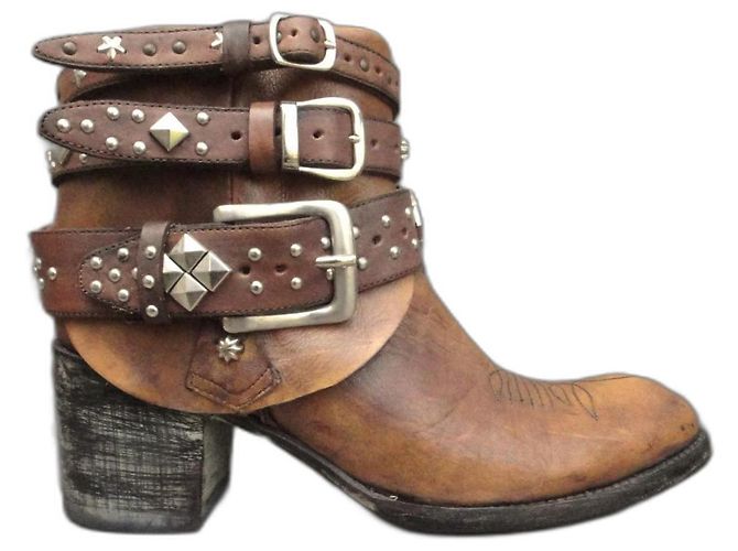 Autre Marque Old Gringo boots size 36 Light brown