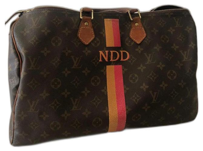 Louis Vuitton Speedy Monogram Personalized 40cm