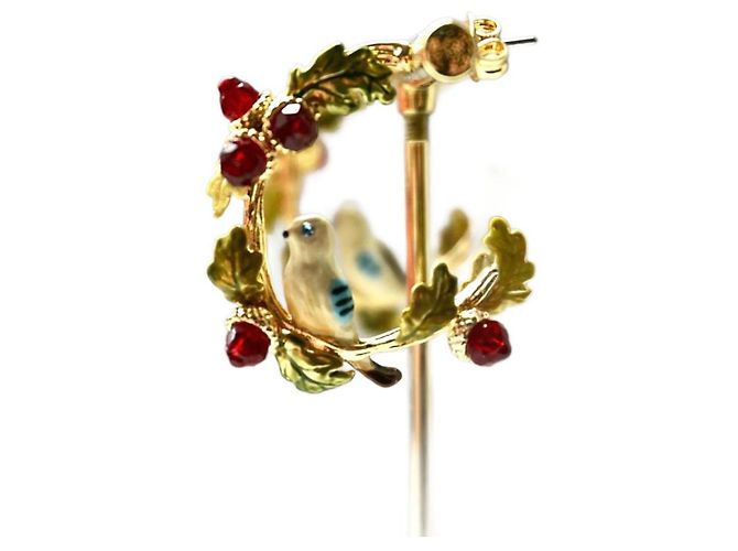 Les Nereides Orecchini Ghiandaie delle querce
