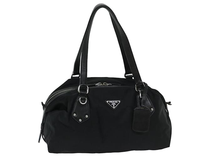 PRADA Shoulder Bag Nylon Black Auth 68824  ref.1303560