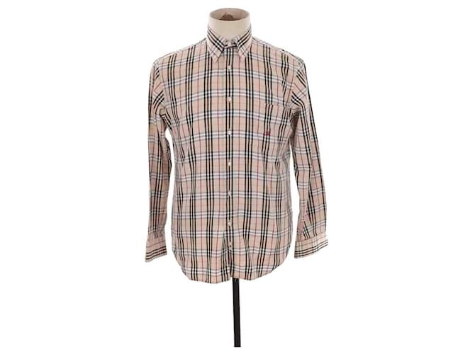 Burberry Camisa de algodão Bege  ref.1303592