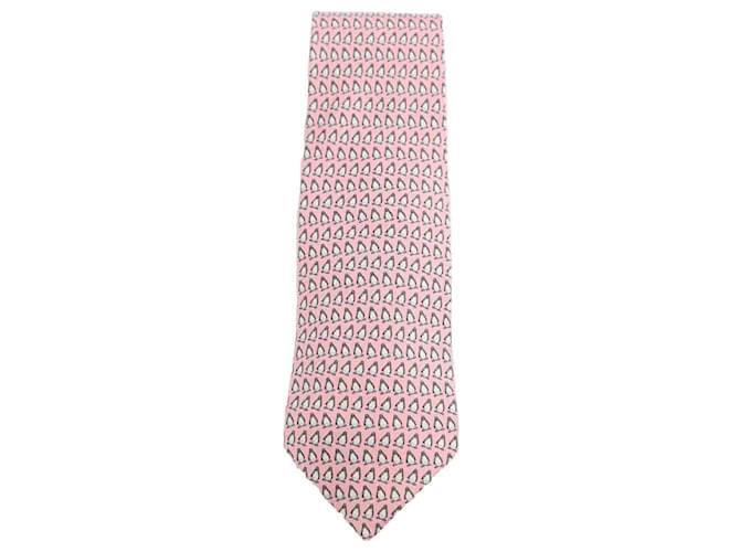 Hermès Confezione di cravatte in seta Blu  ref.1303600