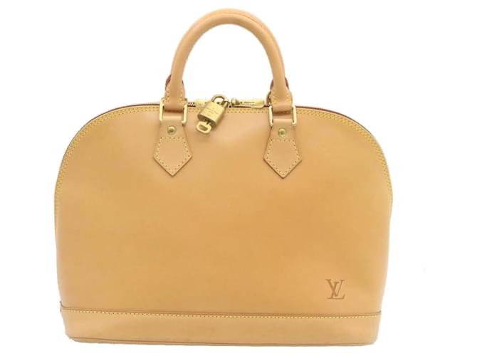 Louis Vuitton Alma Beige Leather  ref.1303729