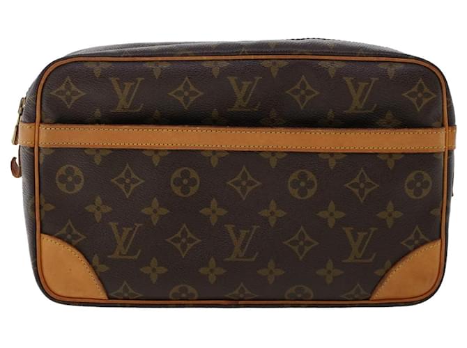 Louis Vuitton Compiegne 28 Brown Cloth  ref.1303788