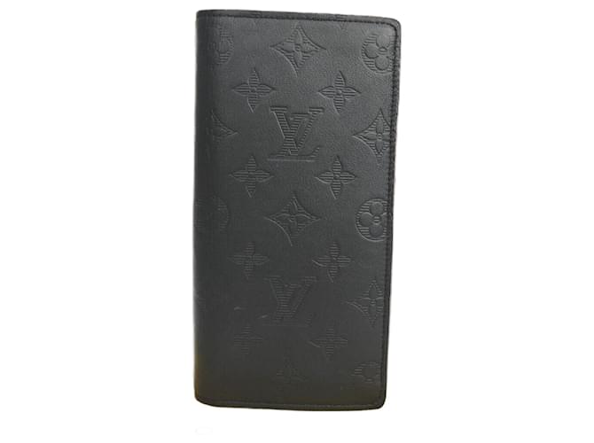 Louis Vuitton Brazza Black Leather  ref.1303965