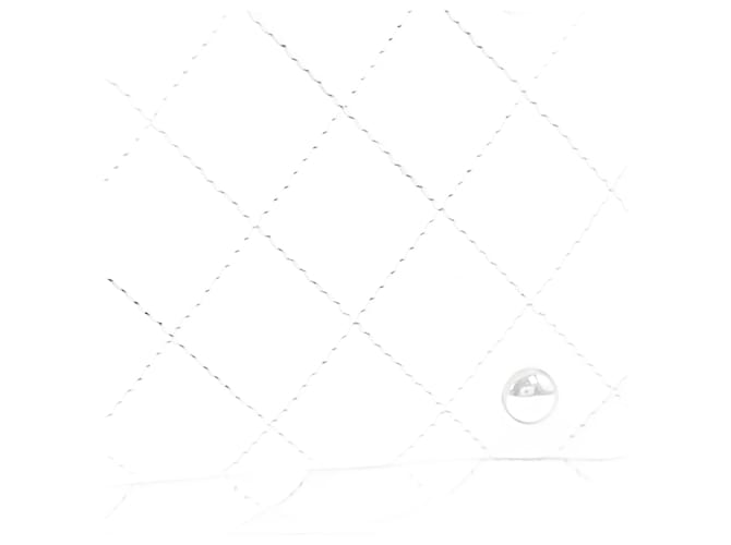 Linha Chanel Cambon Branco Couro  ref.1304036