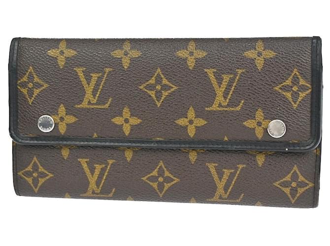 Louis Vuitton Macassar Brown Cloth  ref.1304108