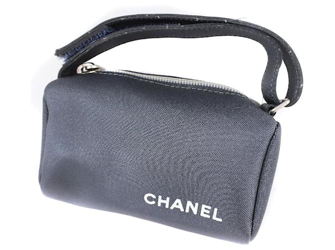 Chanel Cinza Sintético  ref.1304204