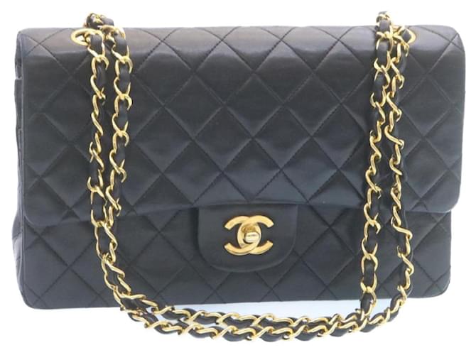 Chanel Timeless Black Leather  ref.1304294