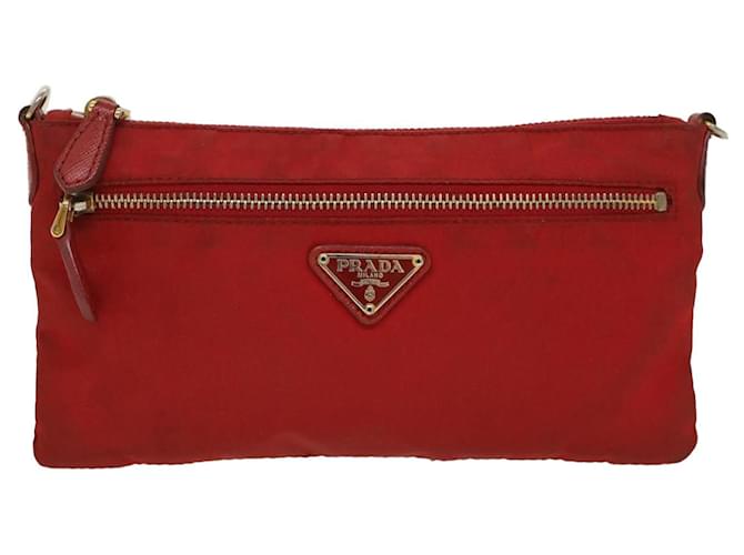 Prada Red Synthetic  ref.1304375