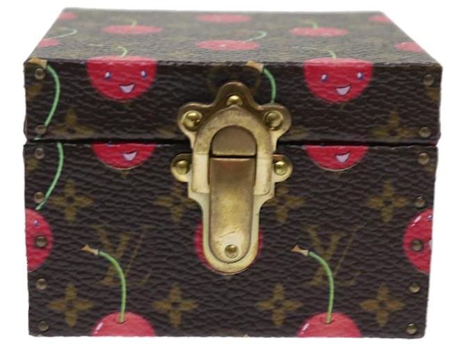 Louis Vuitton boîte à bijoux Brown Cloth  ref.1304488
