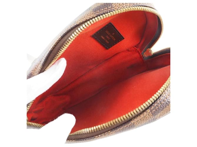 Louis Vuitton Pochette Gange Brown Cloth  ref.1304567