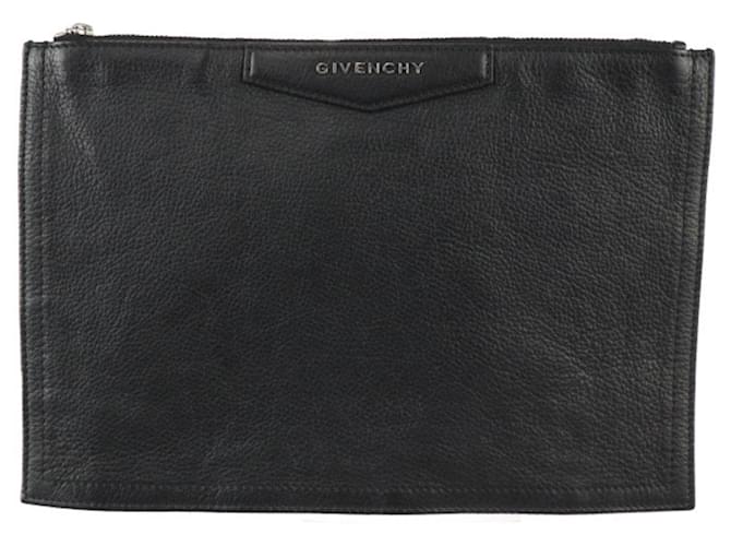 GIVENCHY Black Leather  ref.1304575