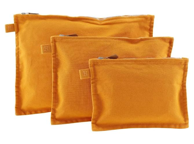 Hermès Coton Orange  ref.1304584
